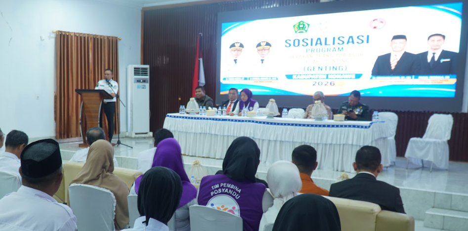 Bupati Konawe Buka Sosialisasi Program GENTING Tahun 2026