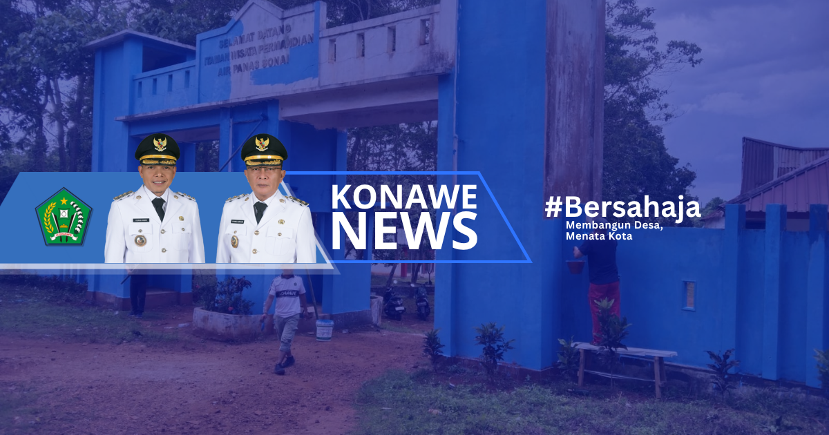 Tingkatkan Daya Tarik Destinasi, Plt. Kadis Pariwisata Konawe Pimpin Langsung Pembenahan Permandian Air Panas Sonai