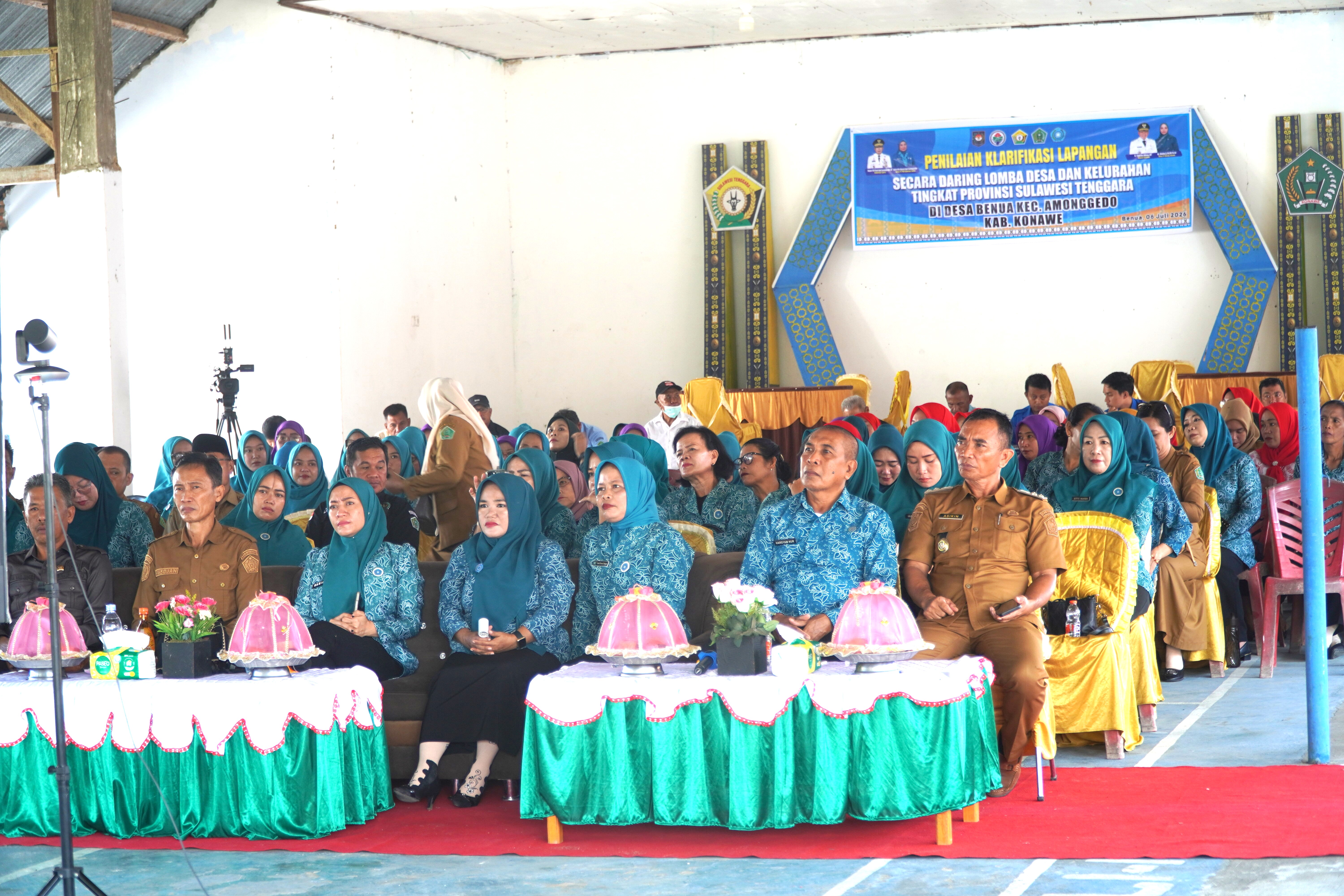 Desa Benua dan Kelurahan Anggaberi Wakili Konawe pada Penilaian Klarifikasi Lomba Desa dan Kelurahan Tingkat Provinsi Sulawesi Tenggara Tahun 2026