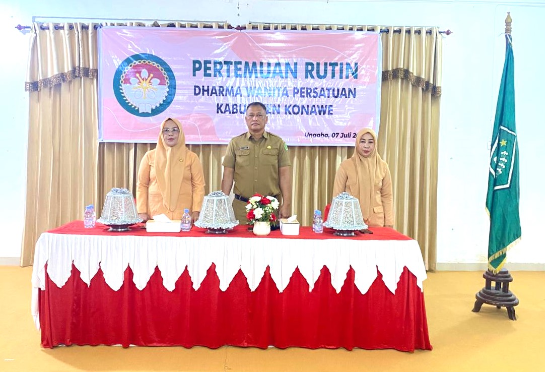Sekda Konawe Dorong Dharma Wanita Persatuan Tingkatkan Kapasitas dan Dukung Pemberdayaan Ekonomi Keluarga