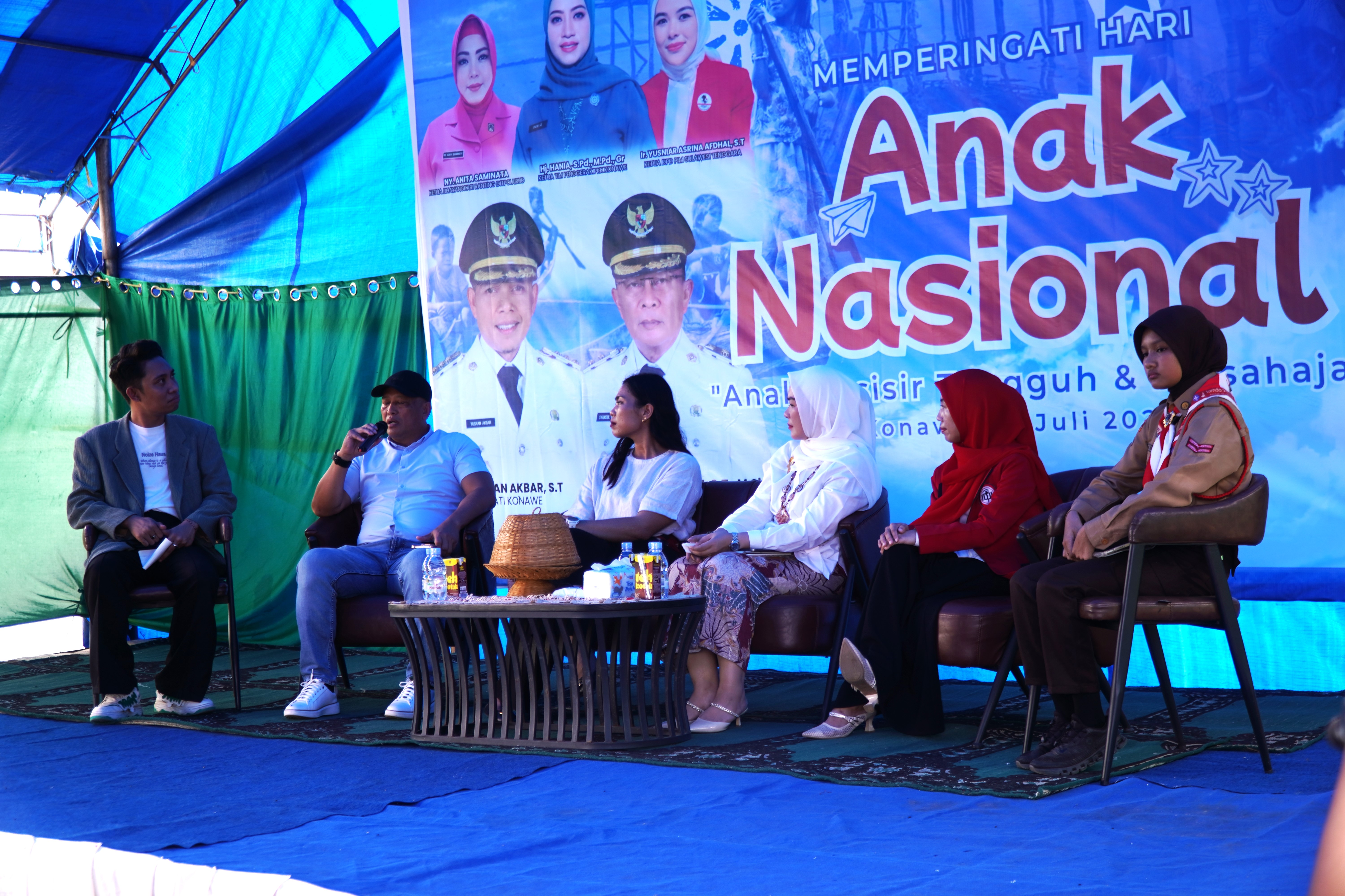 Peringati Hari Anak Nasional, Sekda Konawe Buka Kegiatan Perempuan Indonesia Maju Sultra di Soropia