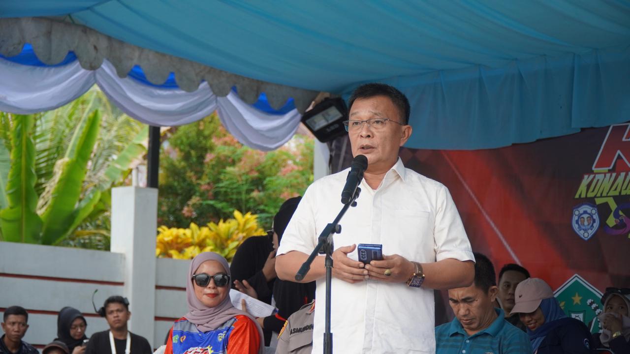 Semangat Sportivitas Warnai Pembukaan Road Race Konawe Cup Seri 2