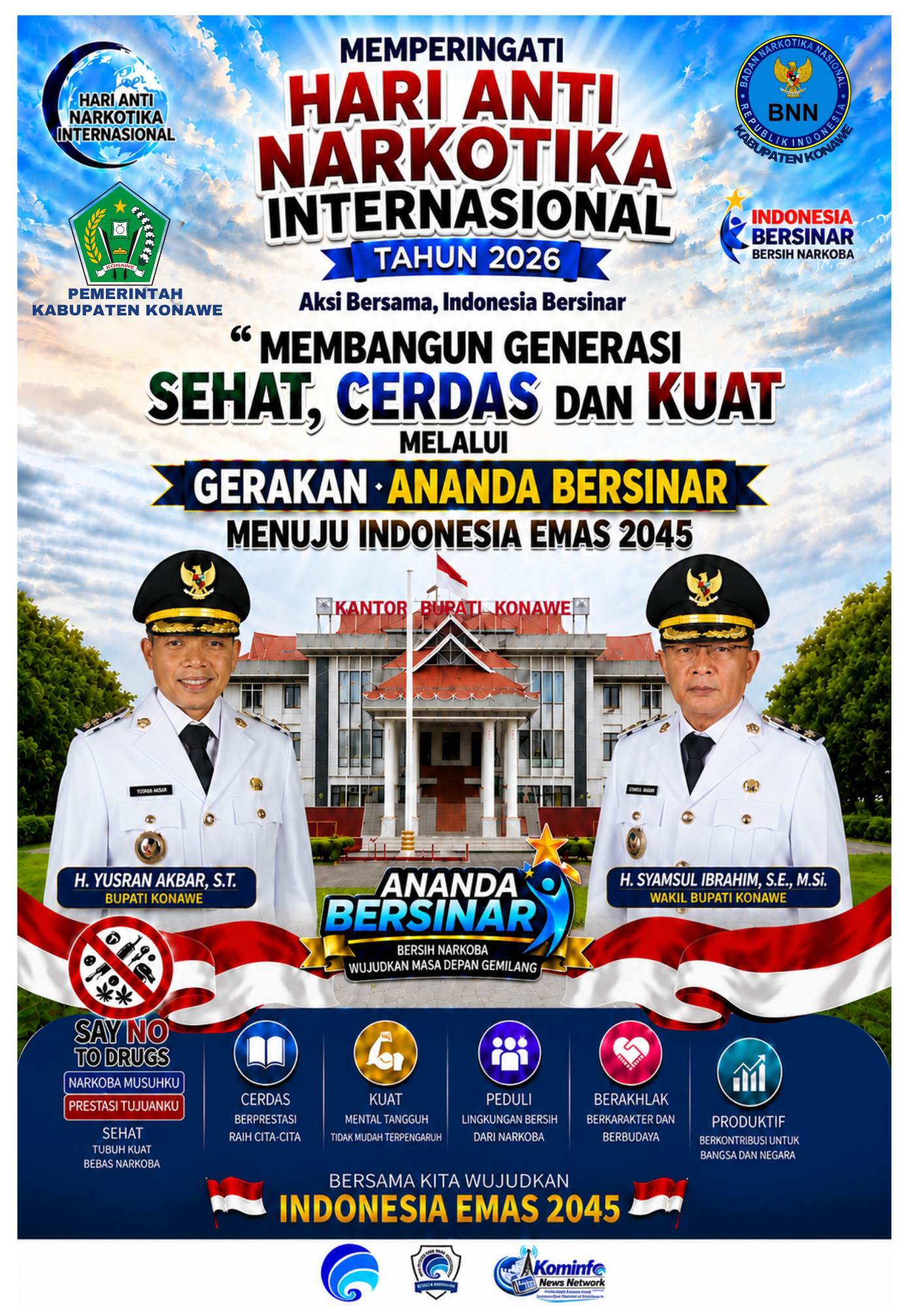 Peringatan Hari Anti Narkotika  Internasional Tahun 2026