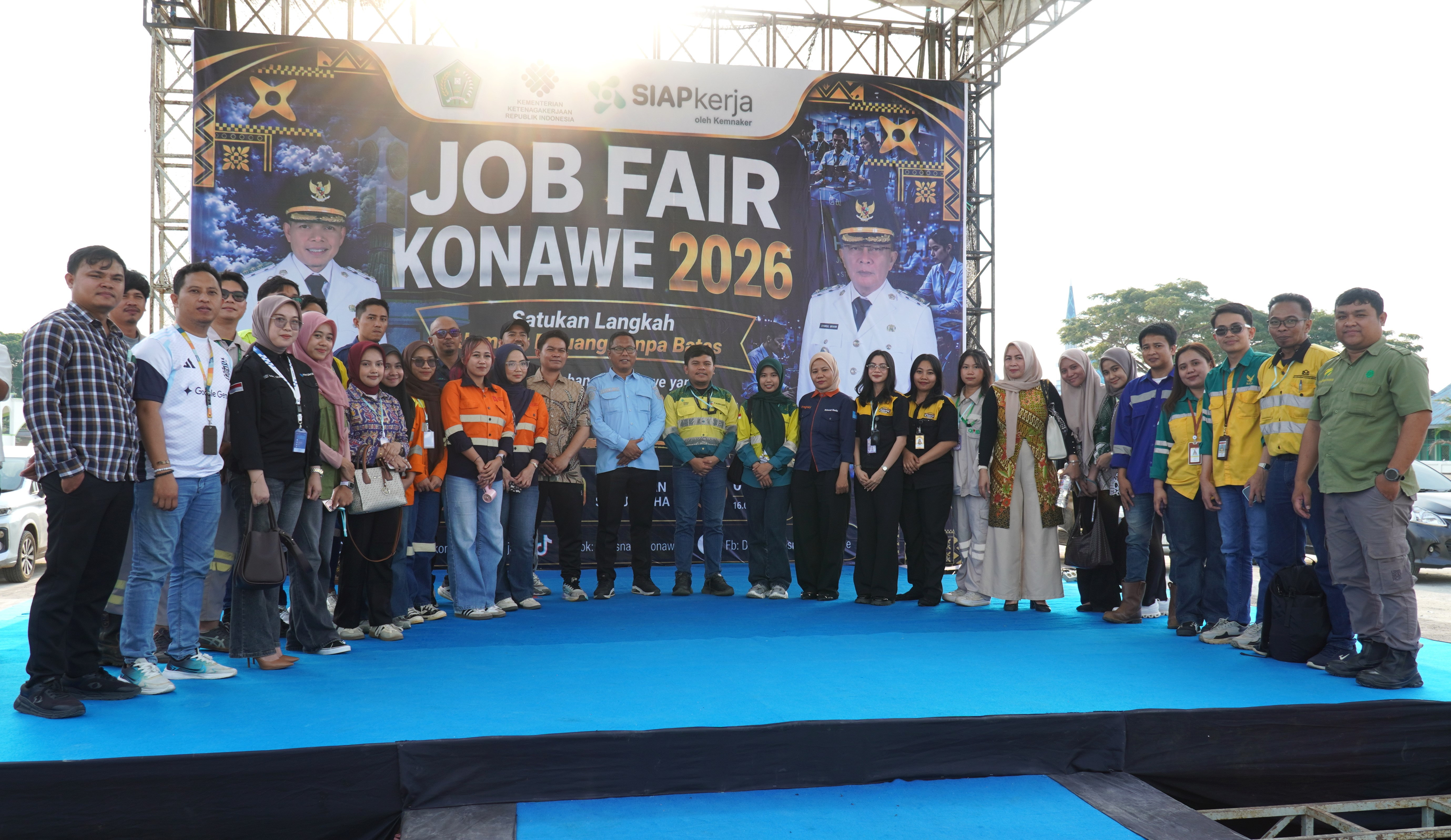 Job Fair Konawe Sukses Digelar, Kadis Nakertrans: Semoga Buka Lebih Banyak Peluang Kerja