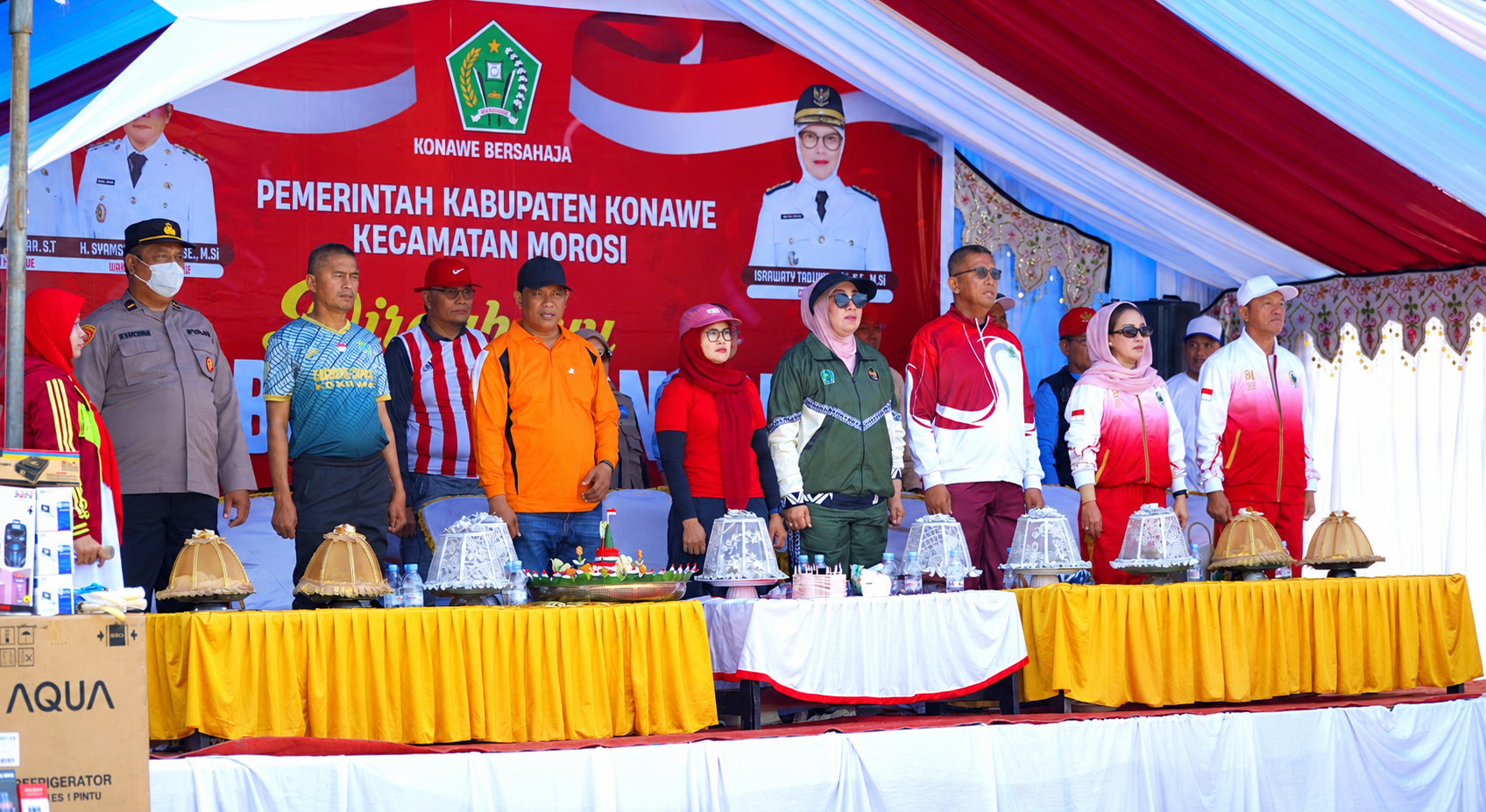 Buka Porseni Morosi, Staf Ahli Bupati Tekankan Sportivitas dan Persatuan