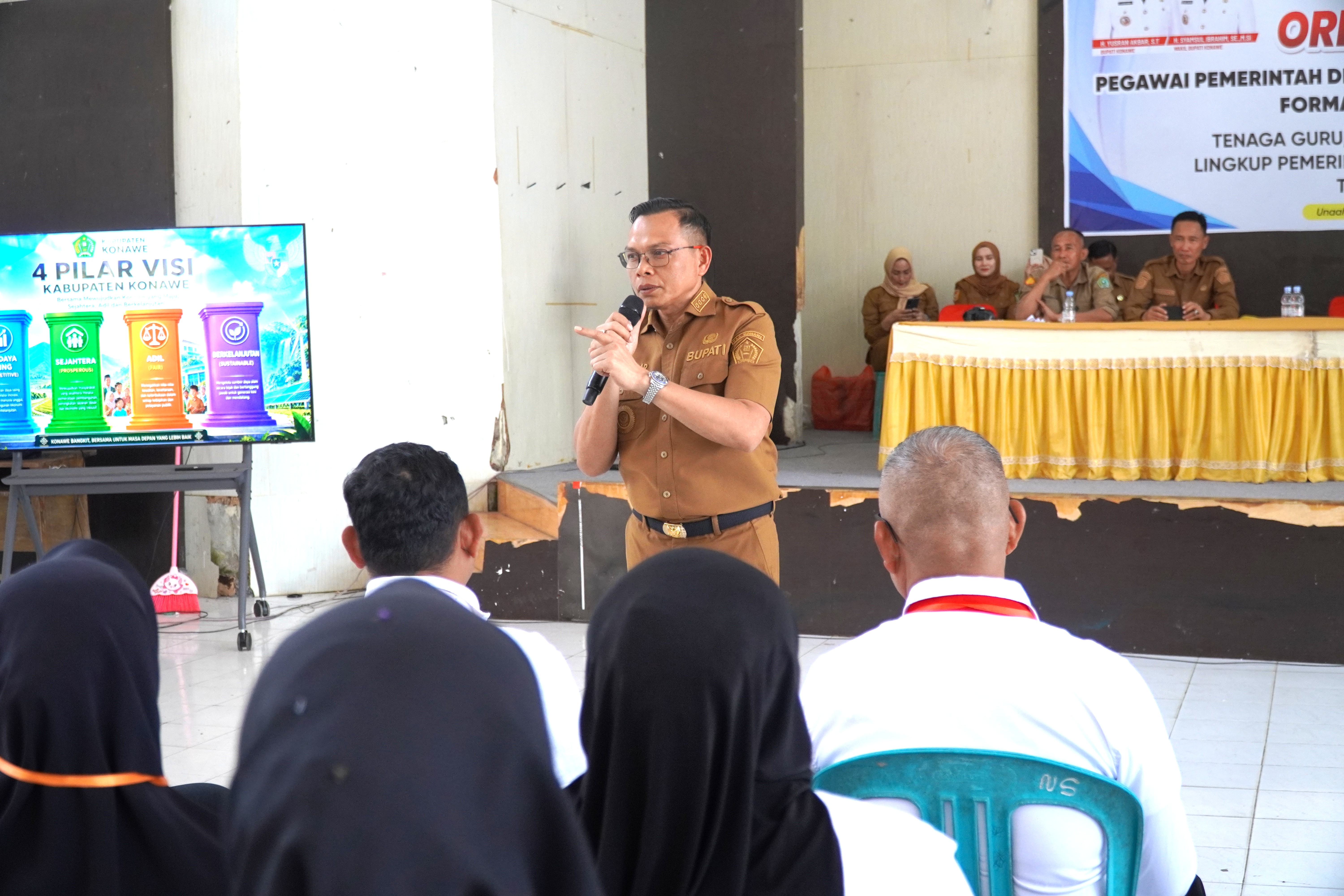 Bupati Konawe Bekali Peserta Orientasi PPPK Gelombang V dengan Semangat Pengabdian dan Tanggung Jawab
