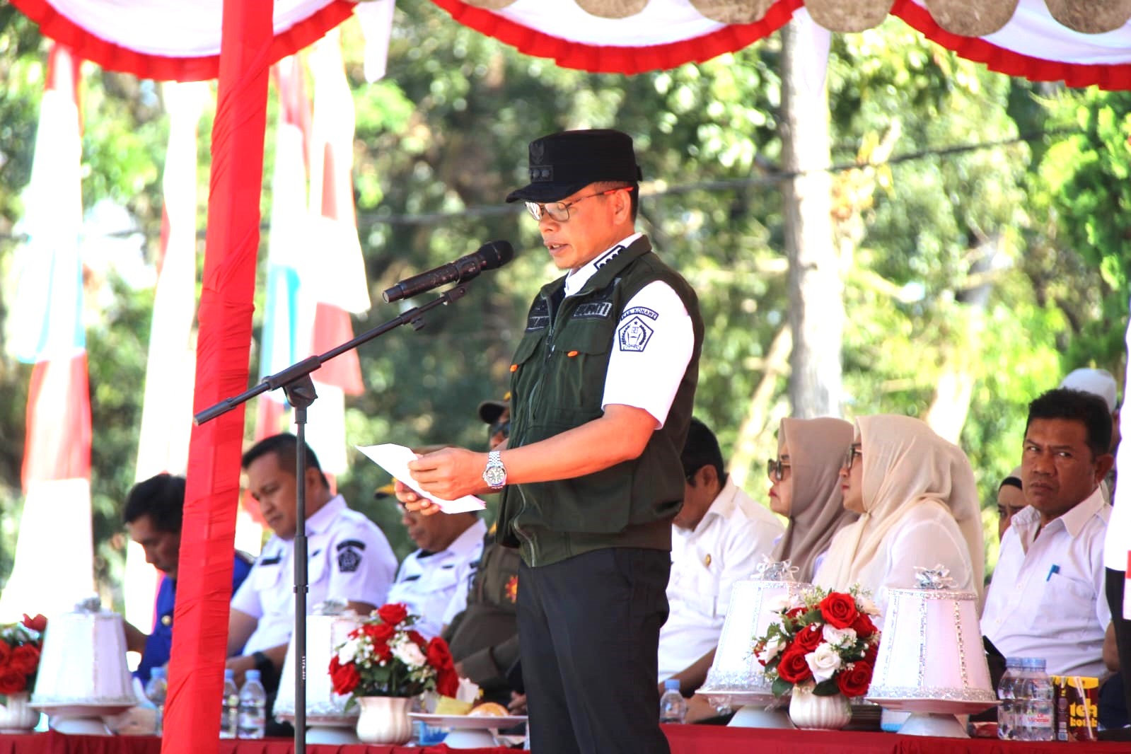 Bupati Konawe Pimpin Apel Siaga Hadapi Karhutla