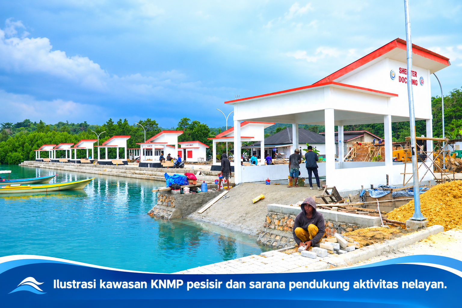 Pembangunan Kampung Nelayan Merah Putih Tahun 2026 Segera Dilaksanakan di Desa Soropia dan Sawapudo