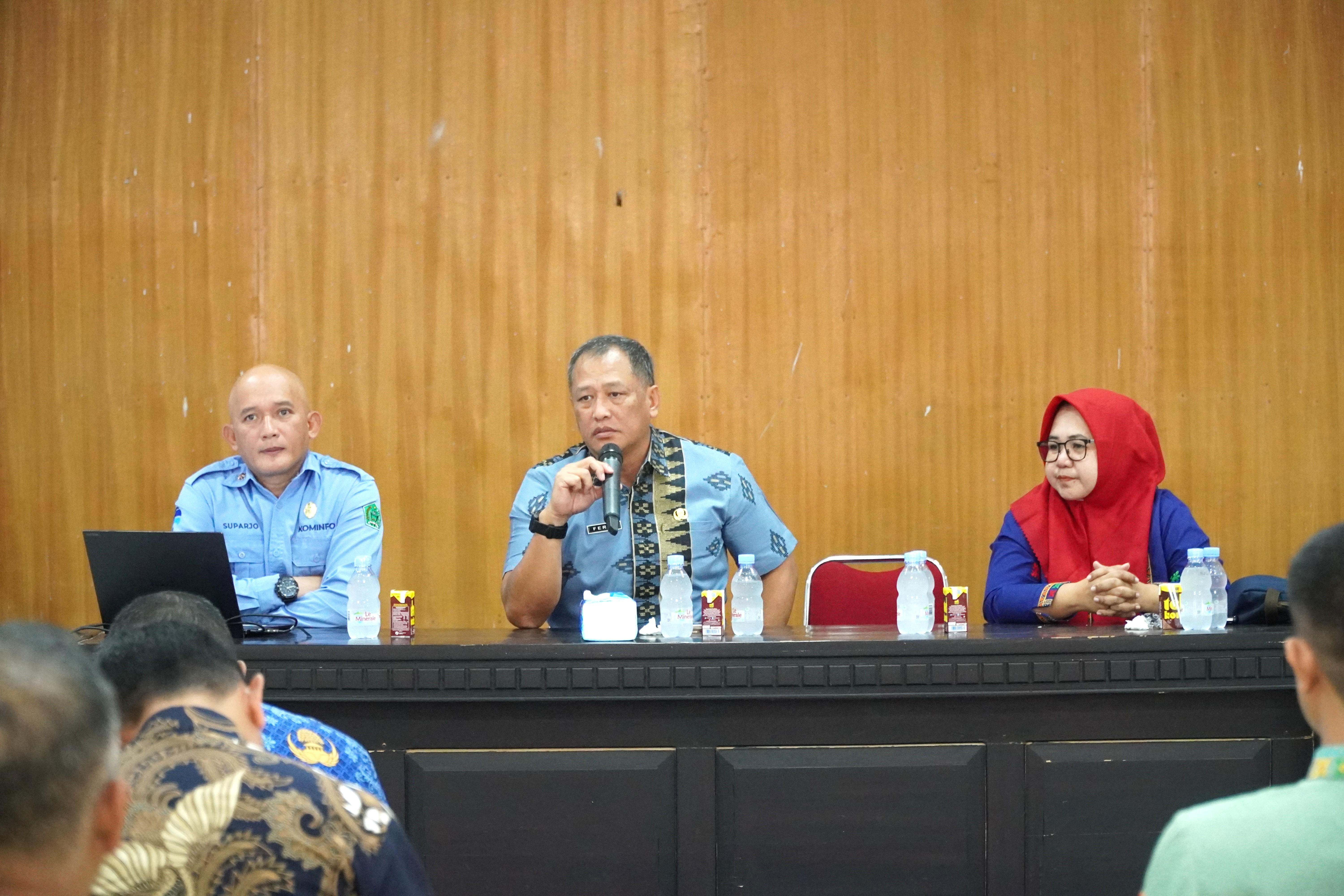Sekda konawe pimpin Rakor Persiapan Bulan Inovasi Daerah dan Satu Data Digital Konawe