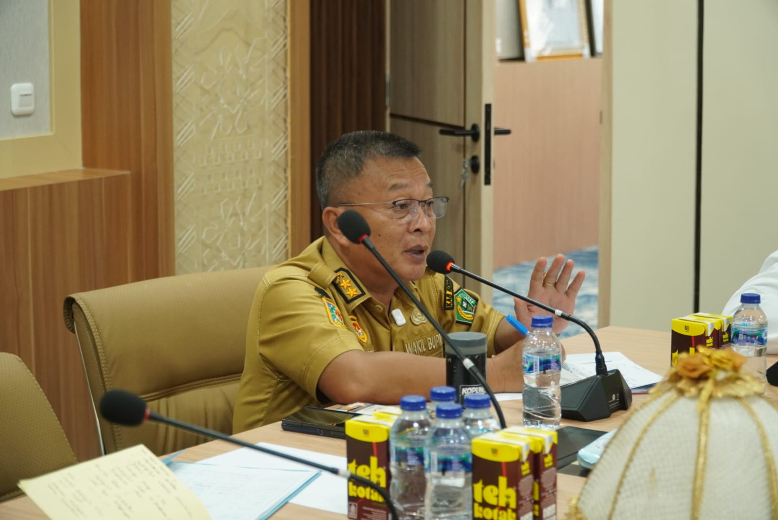 WAKIL BUPATI KONAWE PIMPIN RAPAT KOORDINASI PENATAAN KAWASAN MOROSI