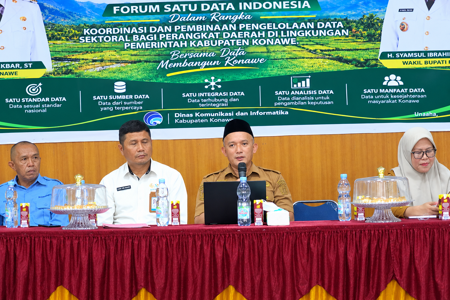 Diskominfo Konawe Perkuat Pengelolaan Data Sektoral melalui Forum SDI